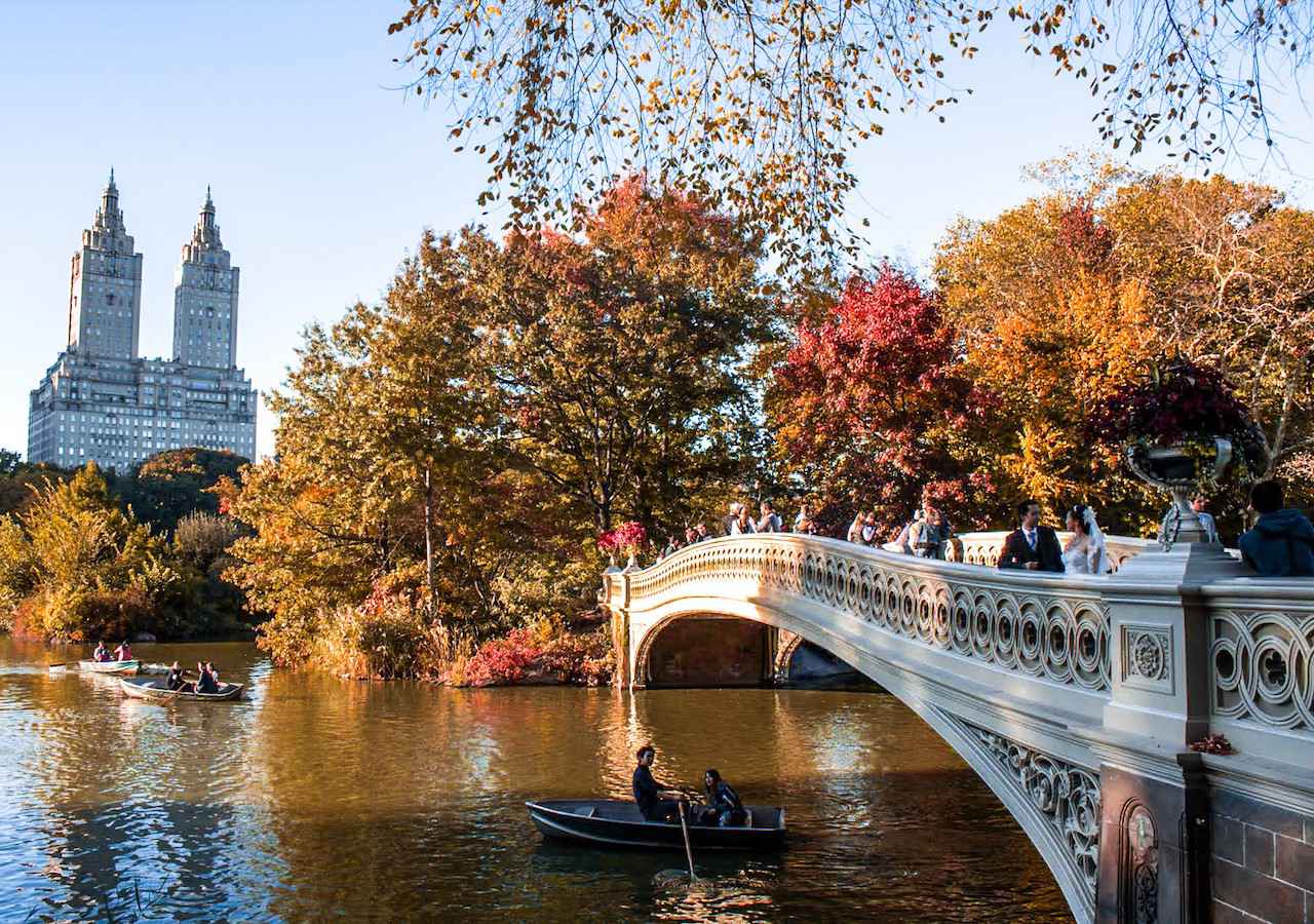 Fall in Central Park, New York City