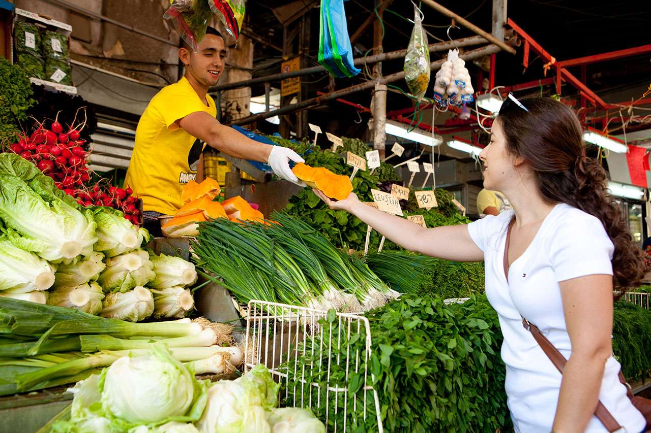 Israel - Tel Aviv - Carmel Market - vegetable