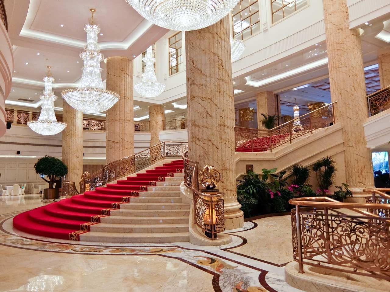 Lobby Staircase