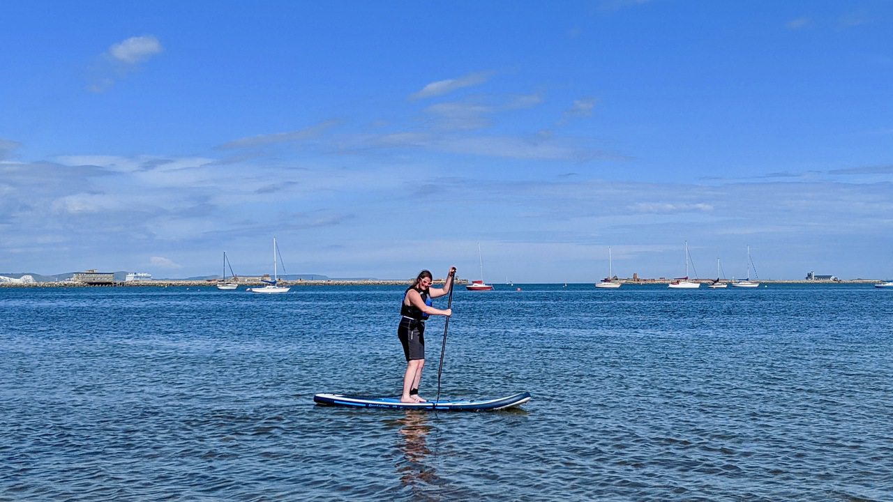 Paddle Boarding Castle Cove