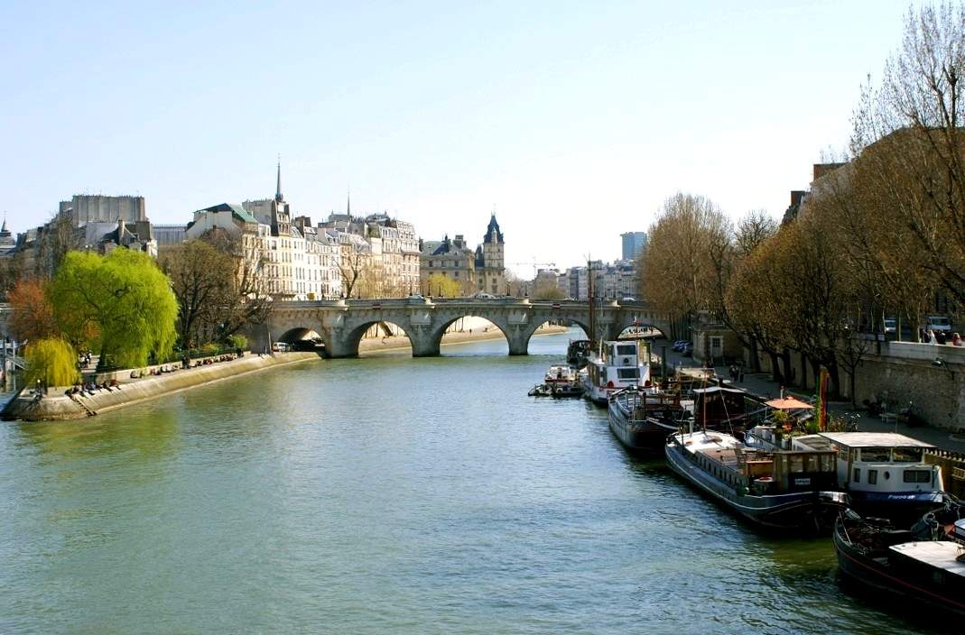 The Seine in Paris