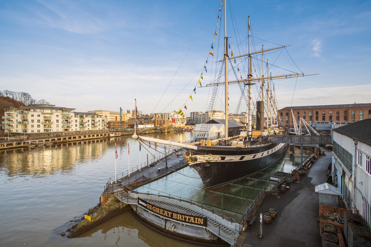 ss Great Britain hero shot, December 2017