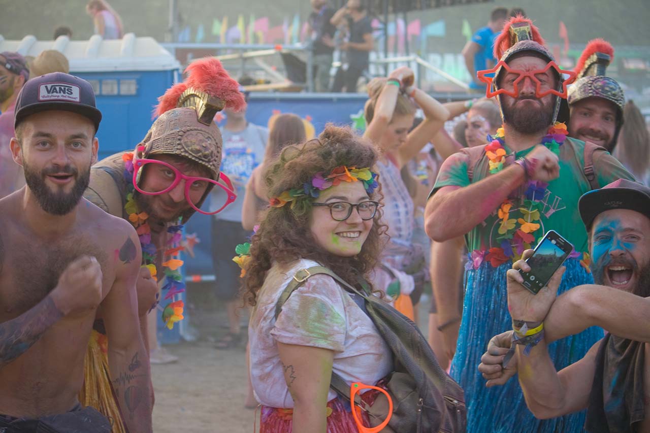 Sziget Szitizens enjoying the festival