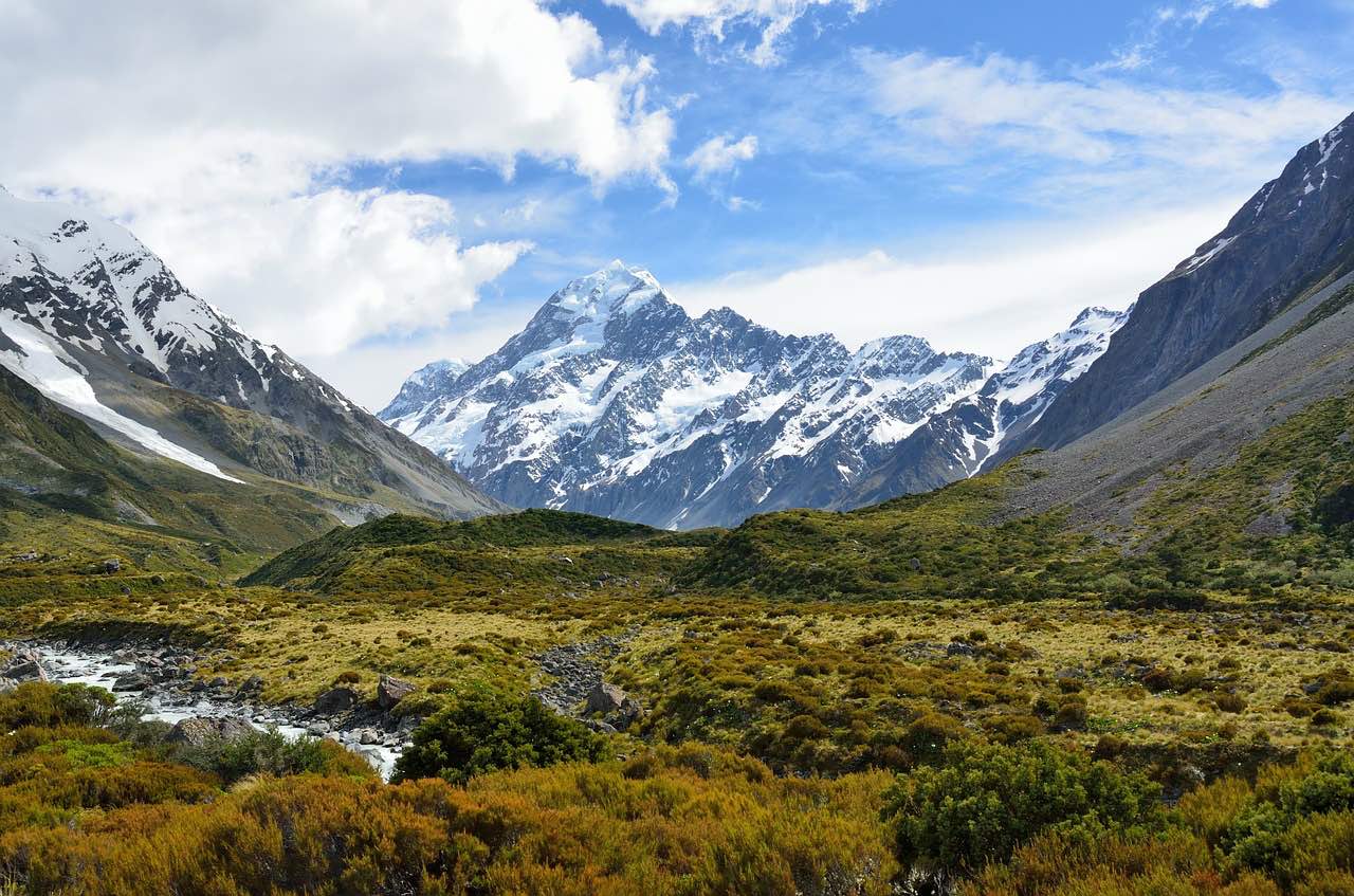 Aoraki / Mount Cook Mountain, New Zealand