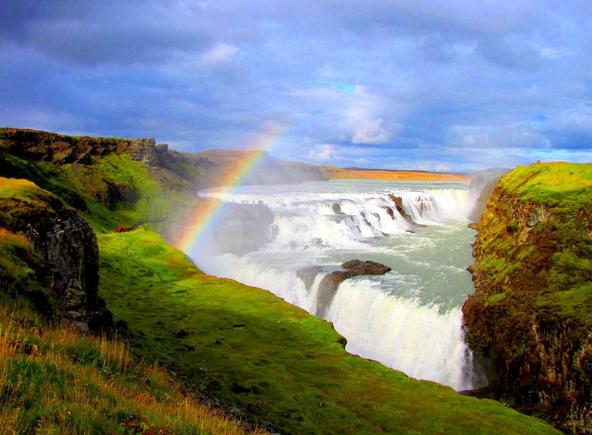 Gullfoss waterfall, Iceland