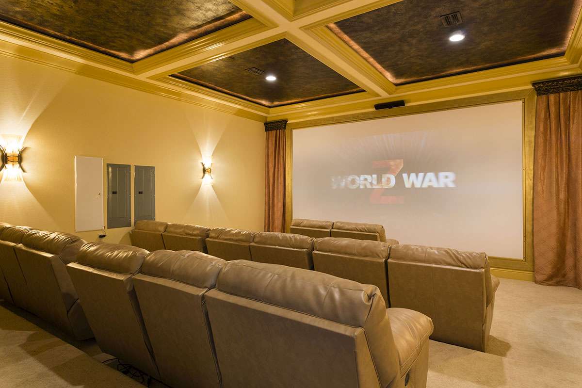 Reunion Resort Orlando: Villa 6000: Home Theater