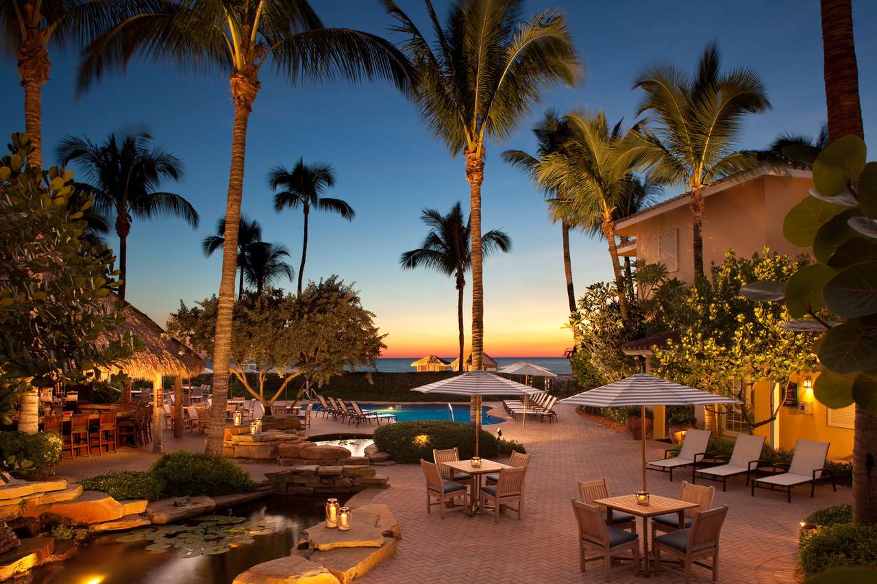 Tiki Sunset - LaPlaya Beach and Golf Resort